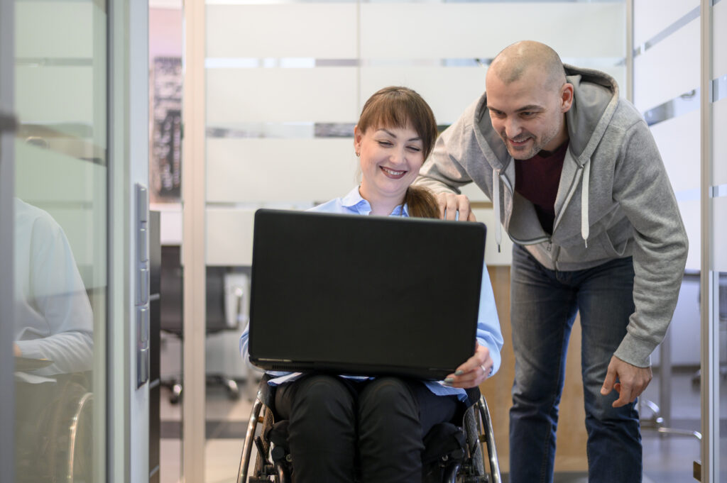 ndis participants with staff coordinating